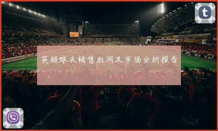 英超球衣销售利润及市场分析报告